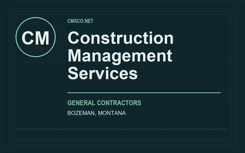 Construction Management Services in Bozeman, Montana