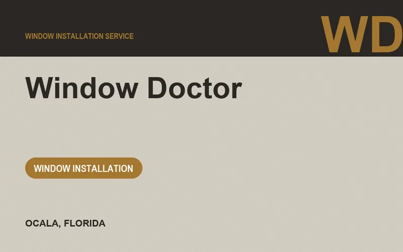 Window Doctor in Ocala, Florida