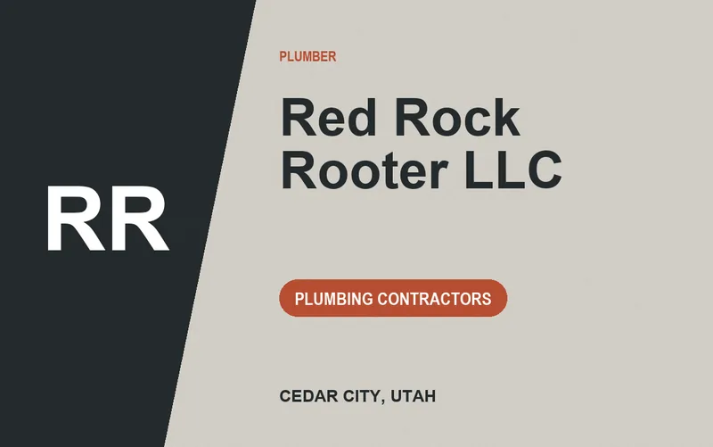 Red Rock Rooter LLC in Cedar City, Utah