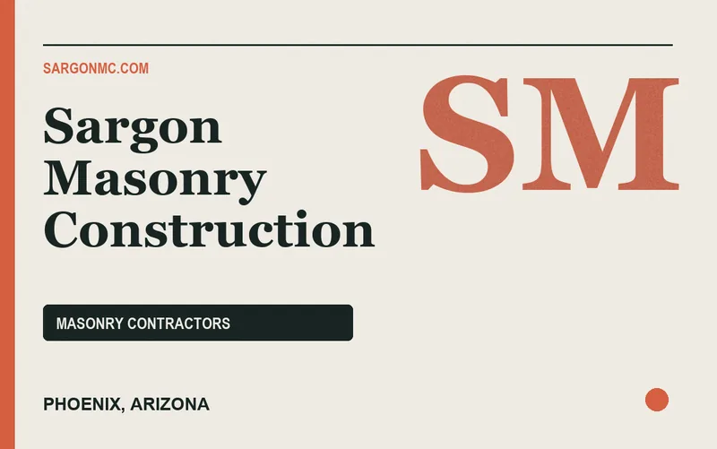 Sargon Masonry Construction in Phoenix, Arizona