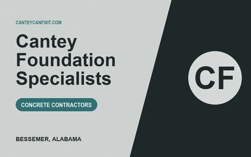 Cantey Foundation Specialists in Bessemer, Alabama