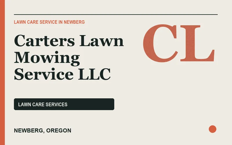 Carters Lawn Mowing Service LLC in Newberg, Oregon