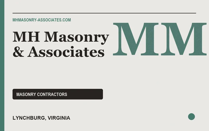 MH Masonry & Associates in Lynchburg, Virginia