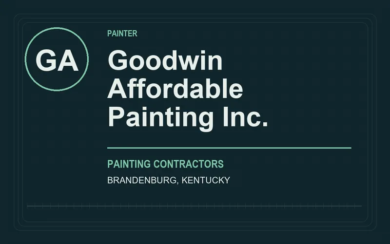 Goodwin Affordable Painting Inc. in Brandenburg, Kentucky