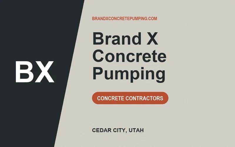 Brand X Concrete Pumping in Cedar City, Utah