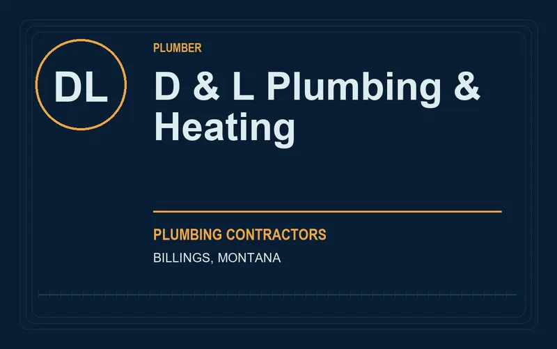 D & L Plumbing & Heating in Billings, Montana