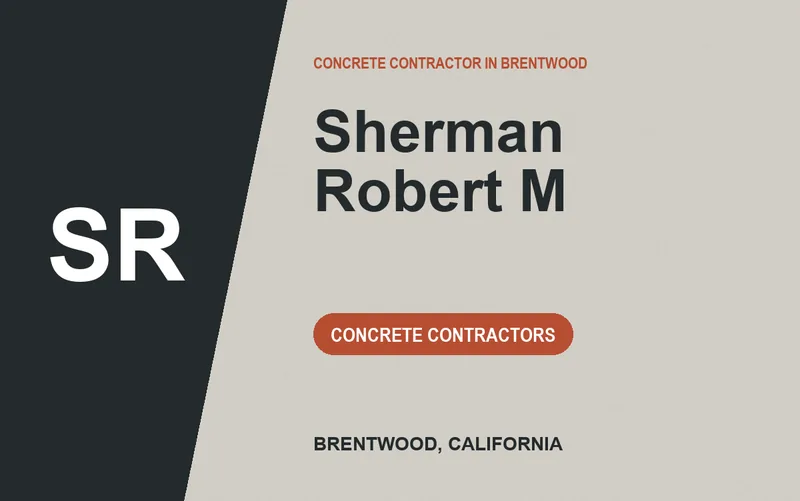 Sherman Robert M in Brentwood, California