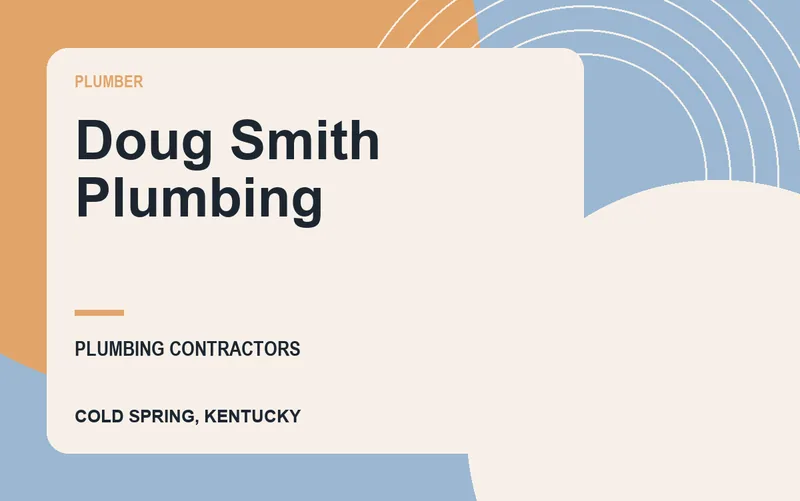 Doug Smith Plumbing in Cold Spring, Kentucky