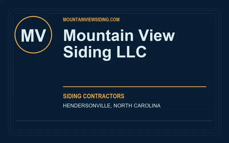 Mountain View Siding LLC in Hendersonville, North Carolina
