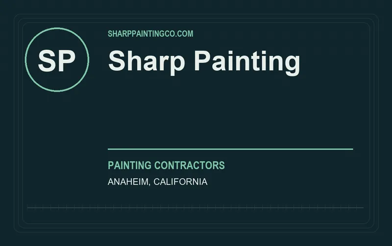 Sharp Painting in Anaheim, California