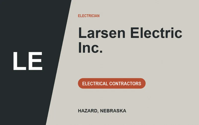 Larsen Electric Inc. in Hazard, Nebraska