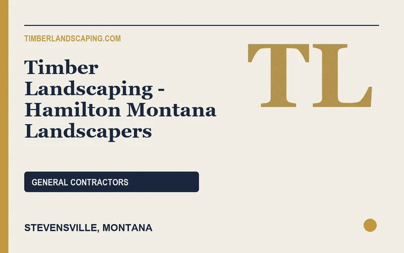 timber landscaping - hamilton montana landscapers in Stevensville, Montana