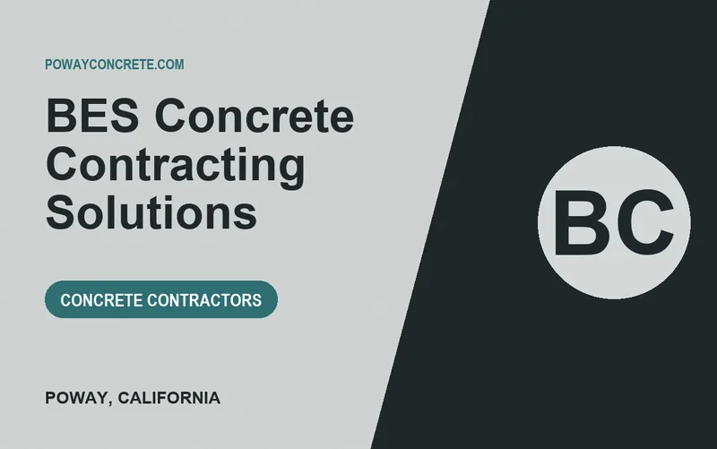BES Concrete Contracting Solutions in Poway, California