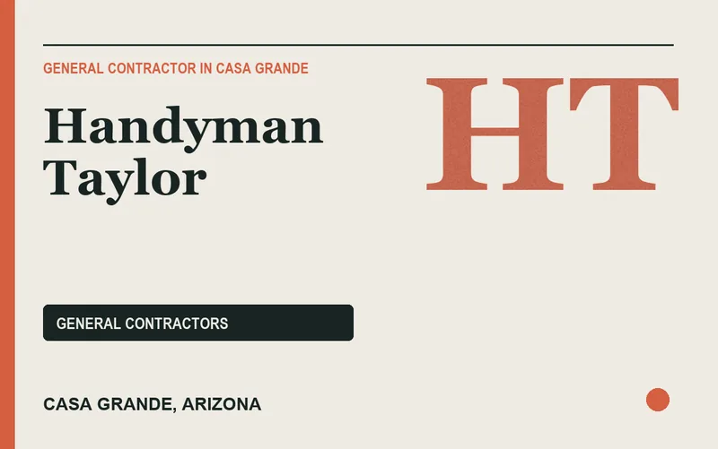 Handyman Taylor in Casa Grande, Arizona