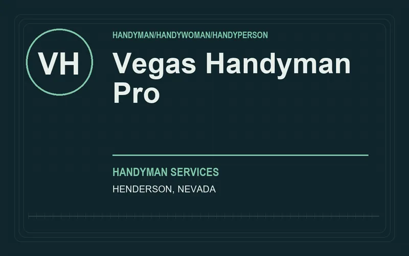 Vegas Handyman Pro in Henderson, Nevada