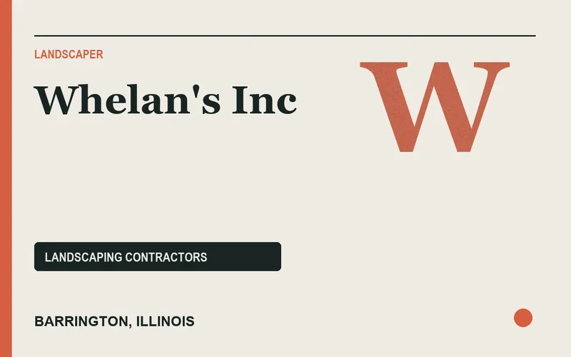 Whelan's Inc in Barrington, Illinois