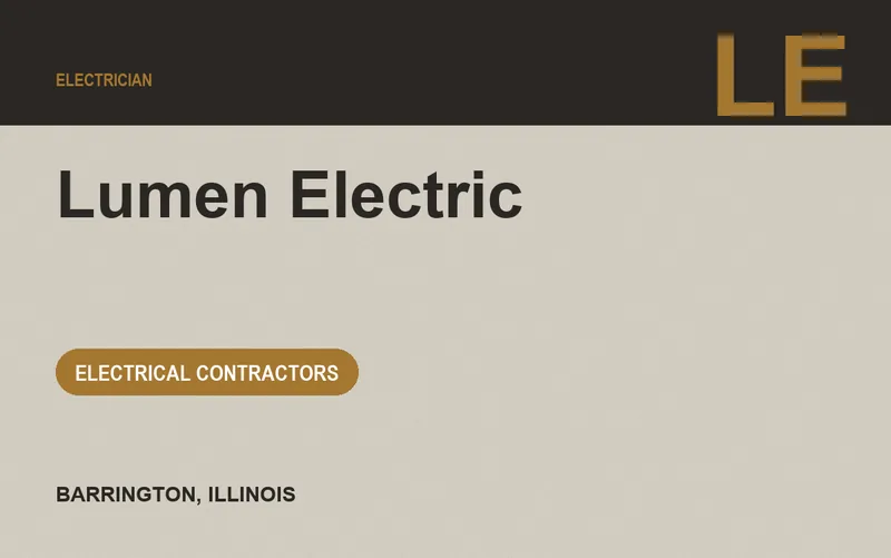 Lumen Electric in Barrington, Illinois