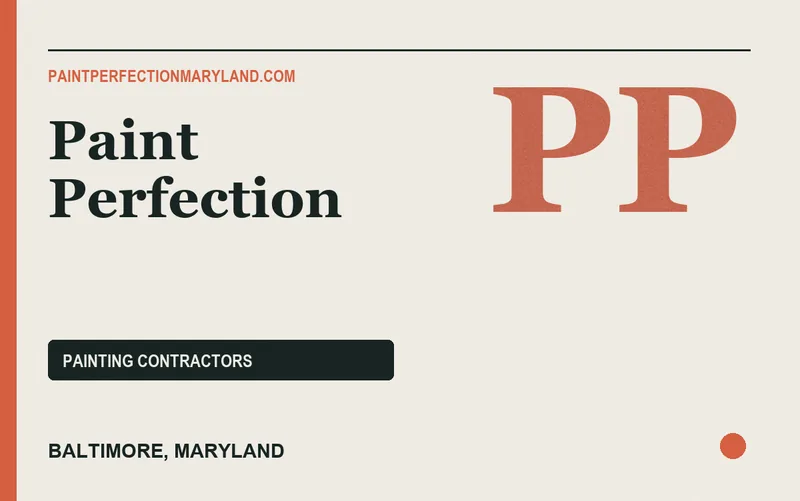 Paint Perfection in Baltimore, Maryland