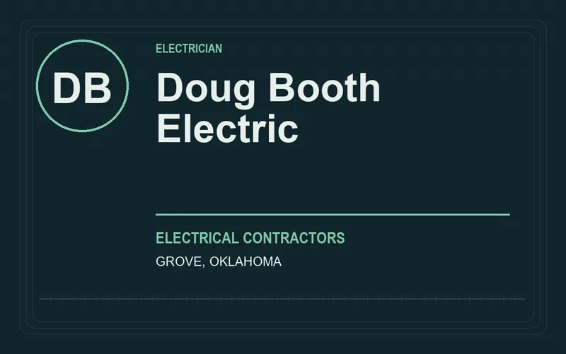 Doug Booth Electric in Grove, Oklahoma