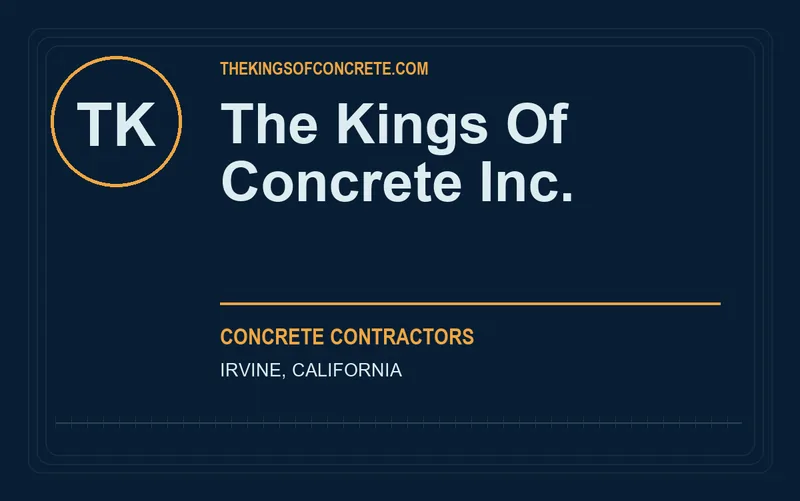 The Kings Of Concrete Inc. in Irvine, California