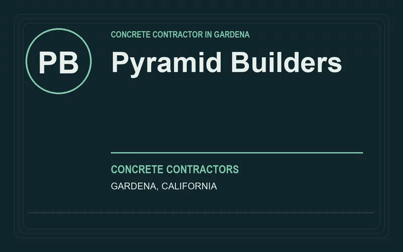 Pyramid Builders in Gardena, California