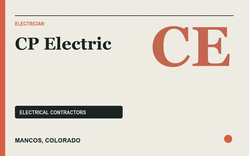CP Electric in Mancos, Colorado