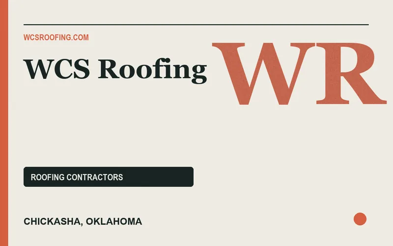 WCS Roofing in Chickasha, Oklahoma