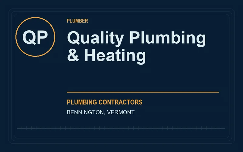 Quality Plumbing & Heating in Bennington, Vermont