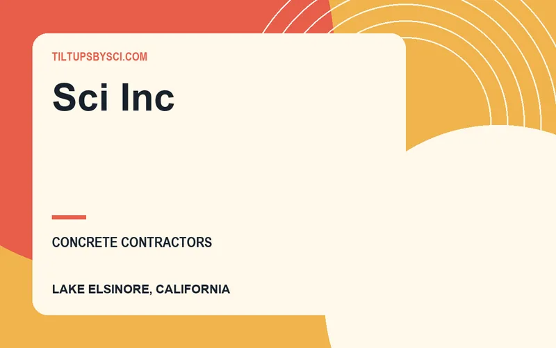 Sci Inc in Lake Elsinore, California