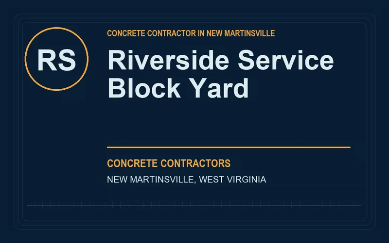 Riverside Service Block Yard in New Martinsville, West Virginia