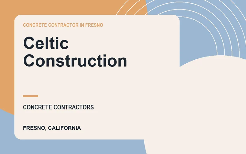 Celtic Construction in Fresno, California