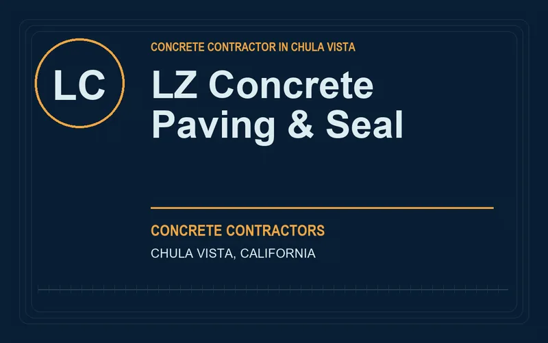 LZ Concrete Paving & Seal in Chula Vista, California