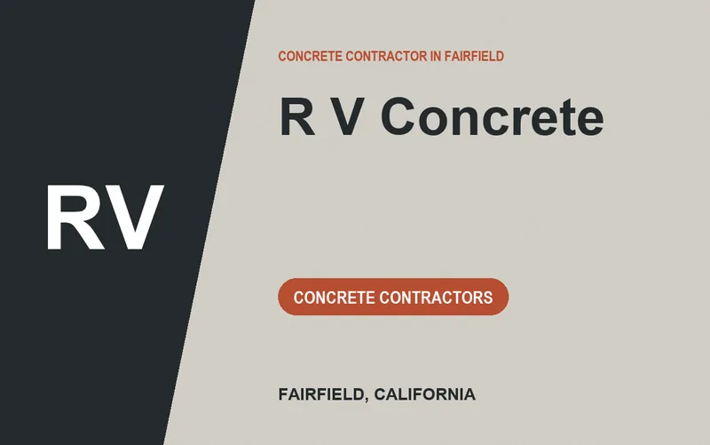 R V Concrete in Fairfield, California