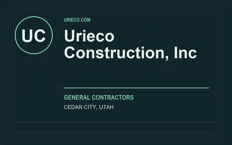 Urieco Construction, Inc in Cedar City, Utah