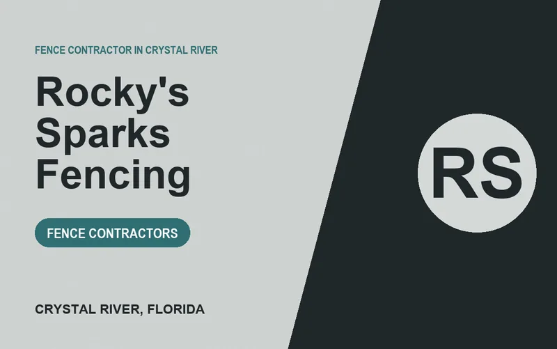 Rocky's Sparks Fencing in Crystal River, Florida