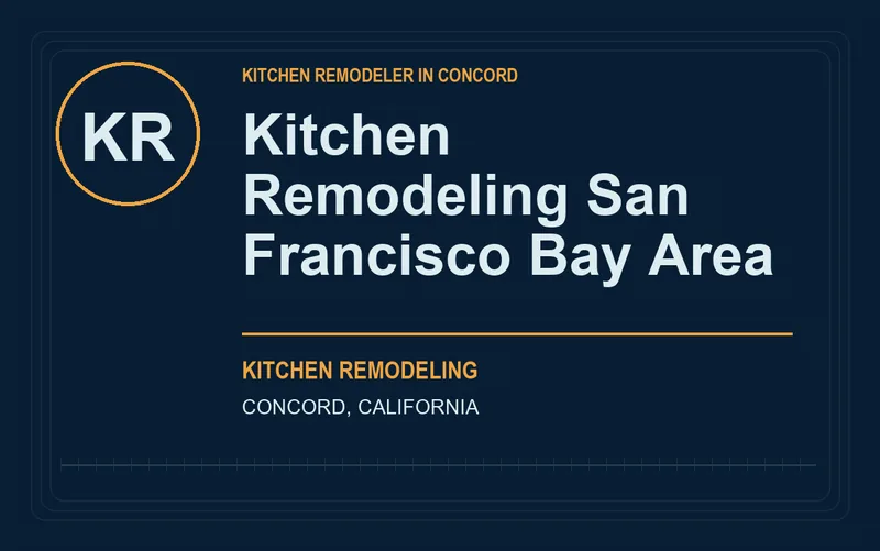 Kitchen Remodeling San Francisco Bay Area in Concord, California