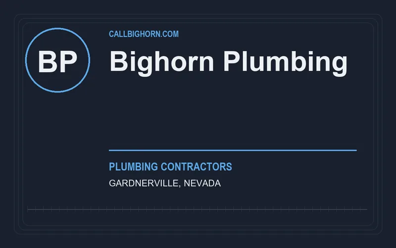 Bighorn Plumbing in Gardnerville, Nevada