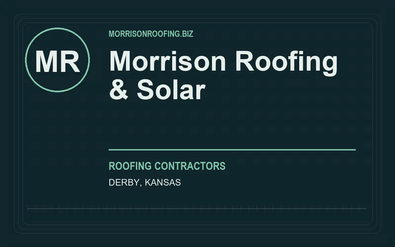 Morrison Roofing & Solar in Derby, Kansas