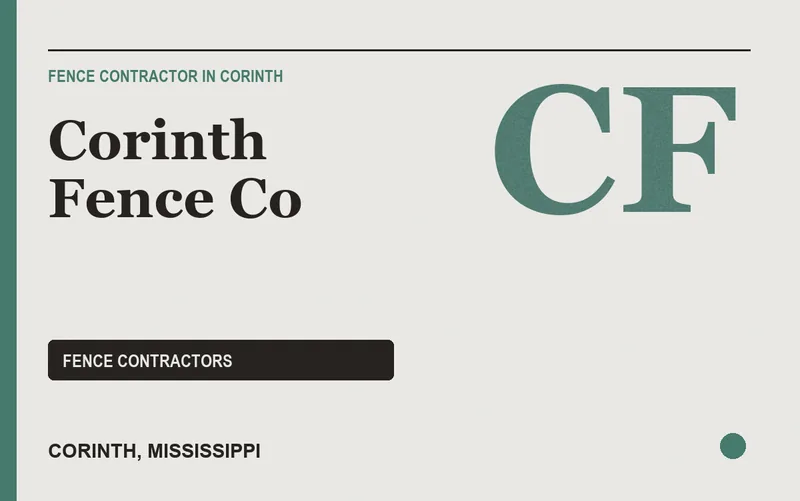 Corinth Fence Co in Corinth, Mississippi
