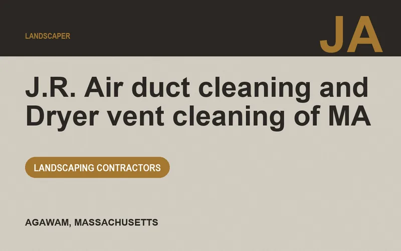 J.R. Air duct cleaning and Dryer vent cleaning of MA in Agawam, Massachusetts