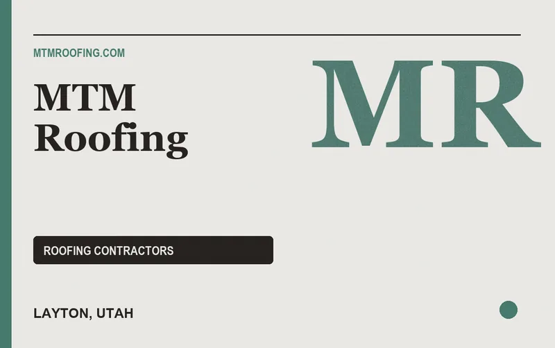 MTM Roofing in Layton, Utah
