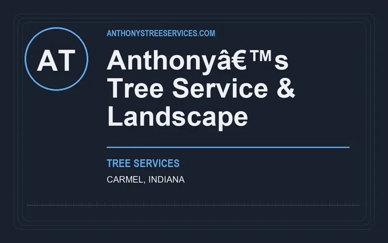 Anthonyâ€™s Tree Service & Landscape in Carmel, Indiana