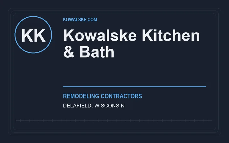Kowalske Kitchen & Bath in Delafield, Wisconsin