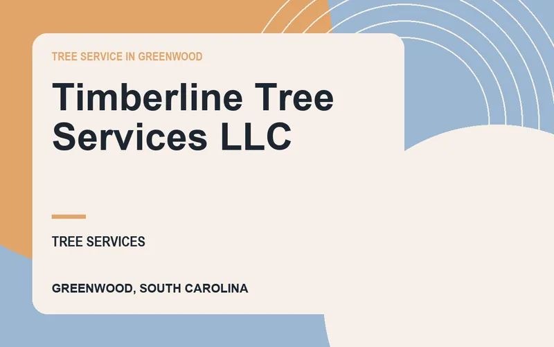 Timberline Tree Services LLC in Greenwood, South Carolina
