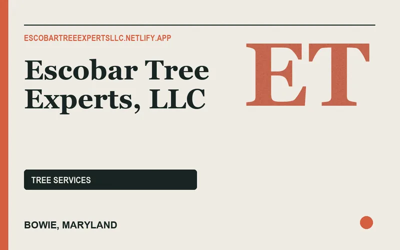 Escobar Tree Experts, LLC in Bowie, Maryland