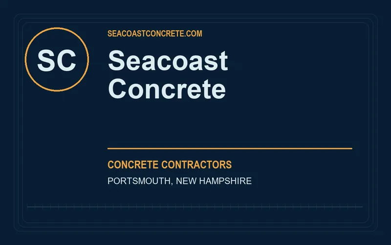Seacoast Concrete in Portsmouth, New Hampshire