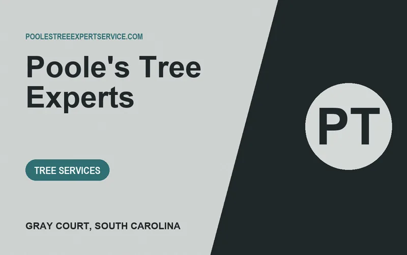 Poole's Tree Experts in Gray Court, South Carolina