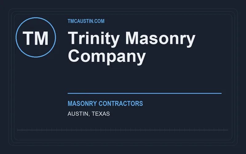 Trinity Masonry Company in Austin, Texas