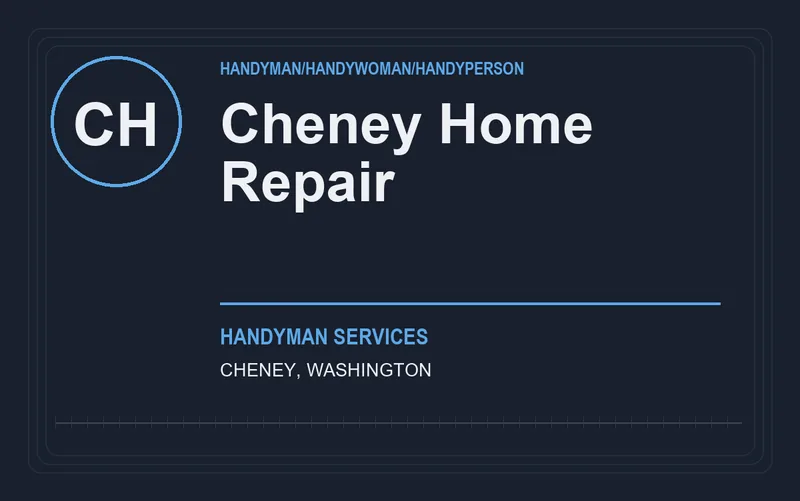 Cheney Home Repair in Cheney, Washington