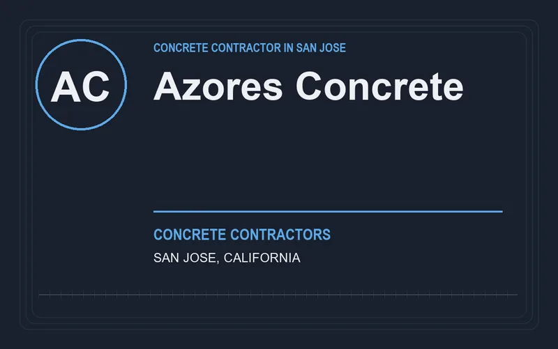Azores Concrete in San Jose, California